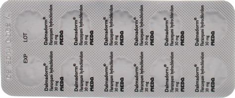 Dalmadorm Tabletten 30mg 30 Stück In Der Adler Apotheke