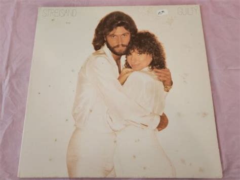 1980 Pop LP BARBARA STREISAND BARRY GIBB Guilty COLUMBIA RECORDS