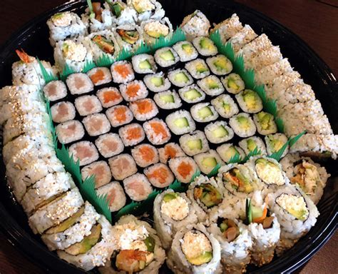 Party Trays | Tobiko Sushi