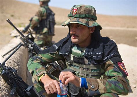 Afghan Commandos, with the Afghan National Army’s 3rd - PICRYL Public ...