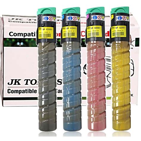 Jk Toners 2551 2051 Toner Cartridge Compatible With Ricoh Mpc 2551 Mp