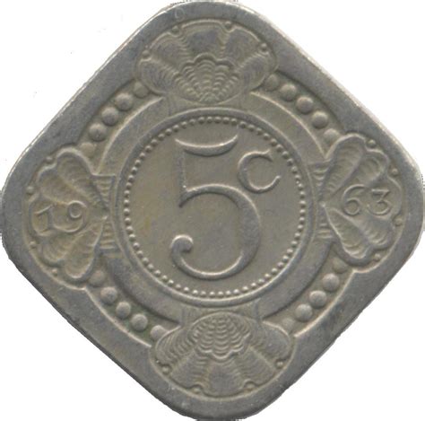 5 Cents Juliana Netherlands Antilles Numista