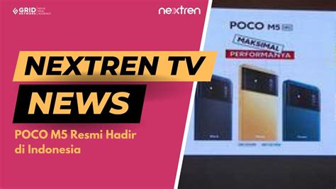 Poco M Resmi Hadir Di Indonesia Nextrentv News Youtube