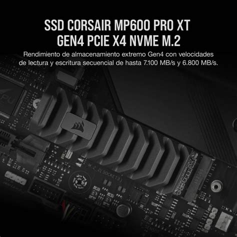 Corsair Mp600 Pro Xt Ssd 4tb Gen4 Pcie X4 Nvme M2