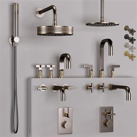 Gessi Collection Bathroom Faucet Set Cesello D Model For Vray