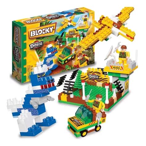 Bloques Para Armar Blocky Dinos 01 0678 150 Piezas En Caja MercadoLibre