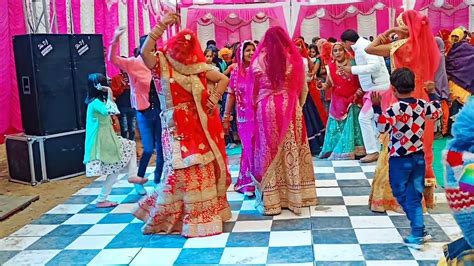 गुमा आई नाक की बाली Uchata Meena Geet Dance Video दुल्हन ने किया