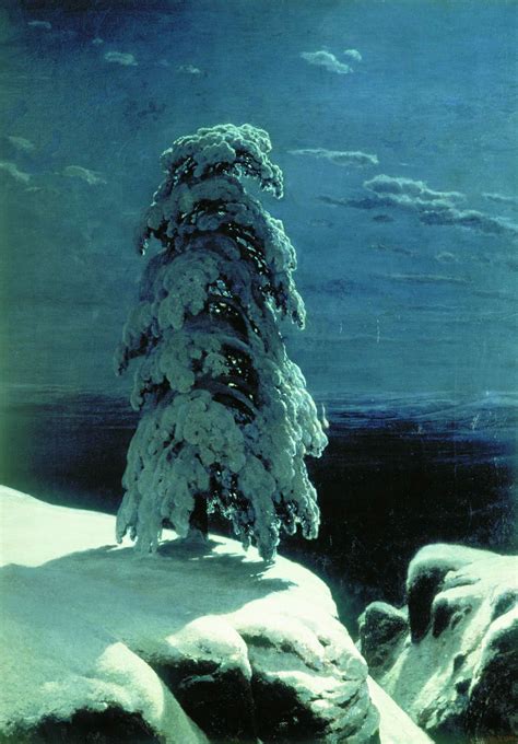In the Wild North - Ivan Shishkin - WikiArt.org - encyclopedia of ...