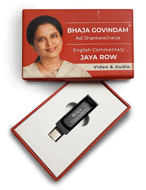 Bhaja Govindam Video And Audio Pen Drive Vedanta Vision India Shop