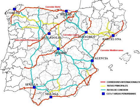 Mapa De Carreteras De España