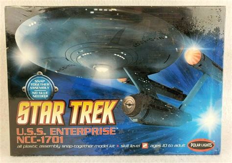 Polar Lights Rare Model Kit Uss Enterprise Ncc 1701 1 1000 Scale 2009 Pol803m Ebay