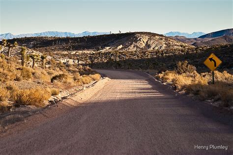 "Groom Lake Road Towards ET Highway" by Henry Plumley | Redbubble