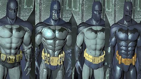 Batman Arkham Origins Arkham Asylum And City Batsuits Mods Youtube