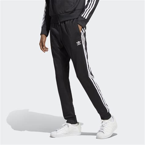 Mens Clothing Adicolor Classics Sst Track Pants Black Adidas Kuwait