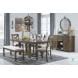 Moriville Grayish Brown Extendable Rectangular Dining Room Set From