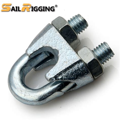 Fasteners Galvanized Casted Wire Rope Clip DIN 741 China Wire Rope