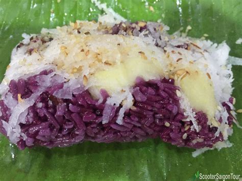 Steamed Sticky Rice Wrapped In Banana Leaves