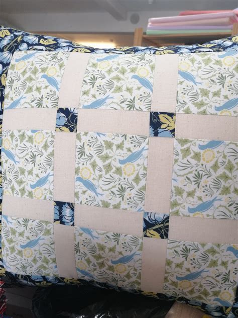 Beginners Patchwork Cushion Cover