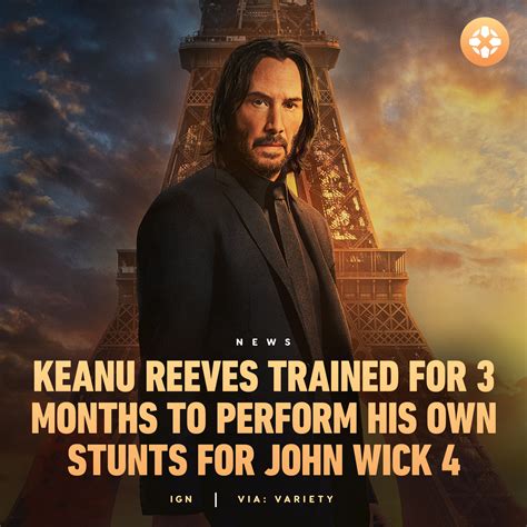 IGN On Twitter Keanu Reeves Trained For Nearly Three Months To Do His