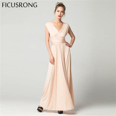 Sexy Long Dress Bridesmaid Formal Multi Way Wrap Convertible Infinity