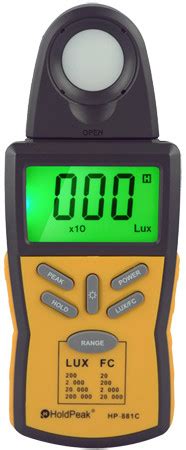 HOLDPEAK 881C - Elektroexpressz Plusz Kft.