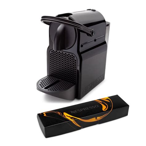 Nespresso Inissia Espresso Maker (Black) and Coffee Capsules Pods ...