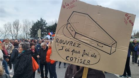 Réforme Des Retraites Dans Laude Environ 6000 Manifestants à Carcassonne Et à Narbonne