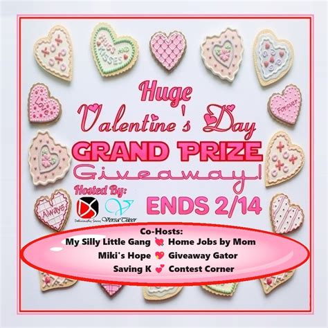 Huge Valentine S Day Grand Prize Giveaway 2 Winners