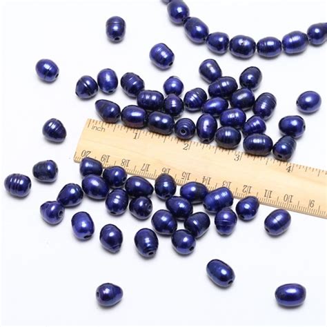 Pearls Cultured Freshwater Pearl Mm Rice Loose Pearl Bead