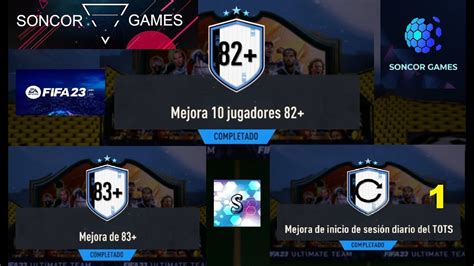 FIFA 23 MEJORA 10 JUGADORES 82 MEJORA DE 83 MEJORA DE INICIO DE