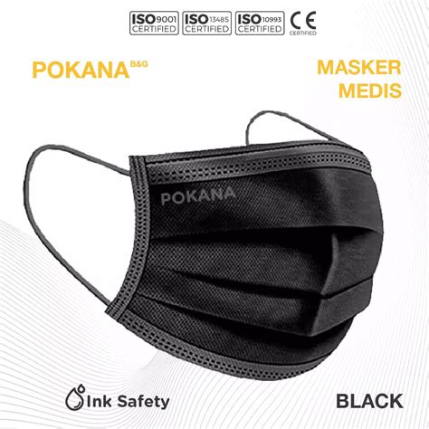 Jual Pokana Pokana B G Ply Earloop Medical Face Masker Sachet Isi