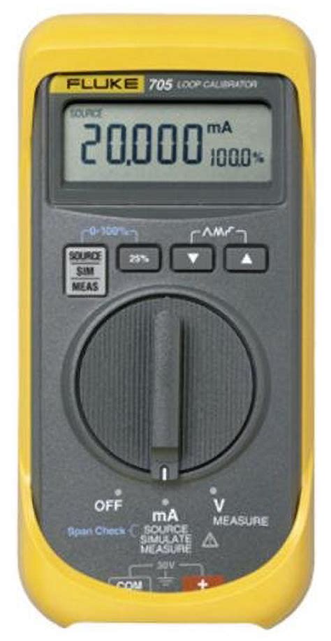 FLUKE 705 Fluke, Calibrator, Loop, 4 to 20 mA | Farnell UK