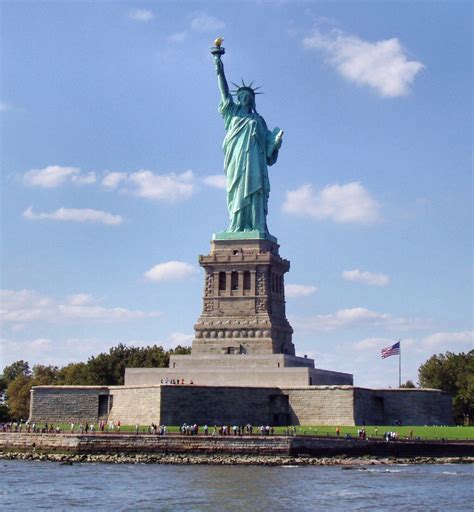 Images Gratuites Eau New York Manhattan Monument Statue De La