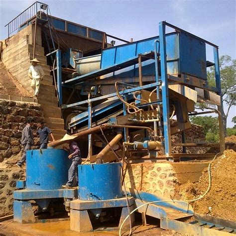 Alluvial Placer Gold Washing Plant Washing Gold Machinery And Land