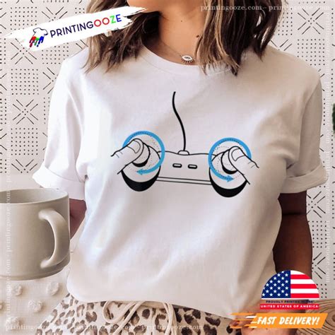 Boobs Controller Funny Adult Big Boob T Shirt Unleash Your Creativity