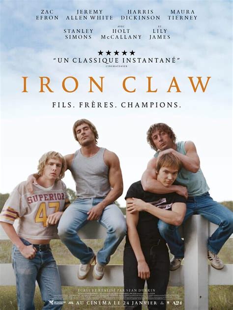 Iron Claw bande annonce du film séances streaming sortie avis