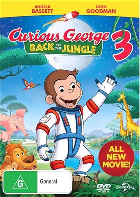 Buy Curious George 3 Back To The Jungle On Dvd Sanity