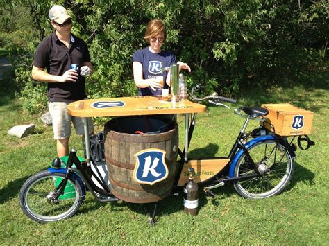 I Give You The Kichesippi Beer Bike Complete With A Keg Ice Bath Co2