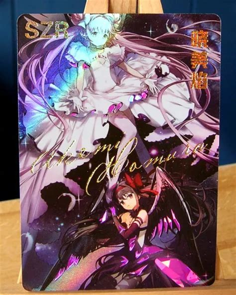 Carte Manga Akemi Homura Puella Magi Madoka Magica Anime Holo Foil Card