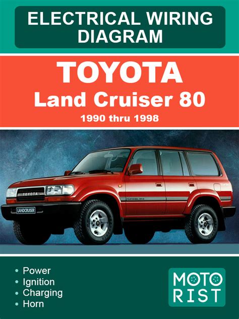 Toyota Land Cruiser 80 1990 Thru 1998 Wiring Diagrams Krutilvertel