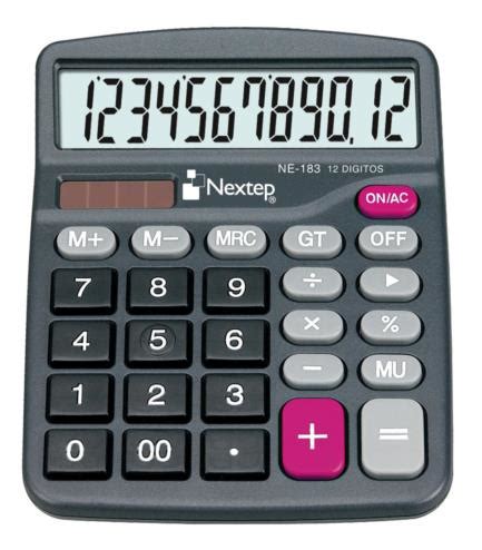 CALCULADORA NEXTEP NE 183 12 DIGITOS NE 183 CALCULADORAS