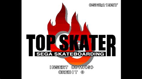 Top Skater Sega Skateboarding Sega 1997 Novice Event Youtube