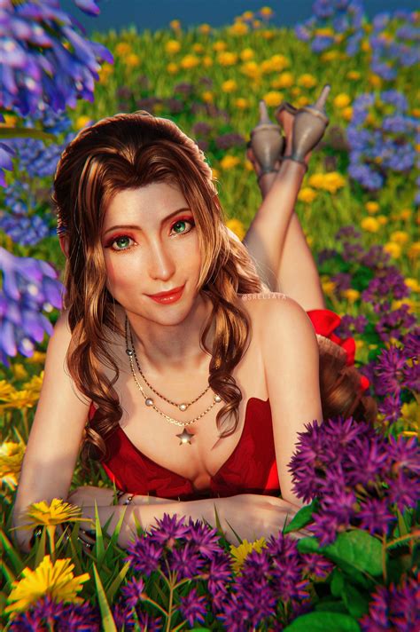 Aerith Gainsborough Final Fantasy Vii Image By Sreliata 4089229