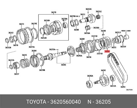 Genuine Toyota Land Cruiser Prado Sprocket Sub