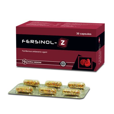 Fersinol-Z #30caps - 27107 - National Surgery Center