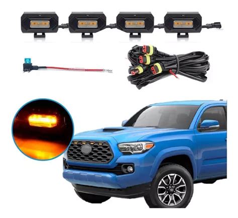 Luces Led Parrilla Toyota Tacoma Trd 2020 2021 2022 2023 Envío gratis