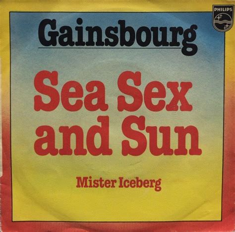 Serge Gainsbourg Sea Sex And Sun Ticro Market