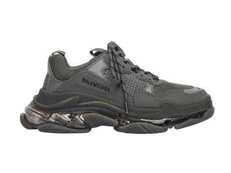 สนกเกอร Balenciaga Triple S Clear Sole Grey W SASOM