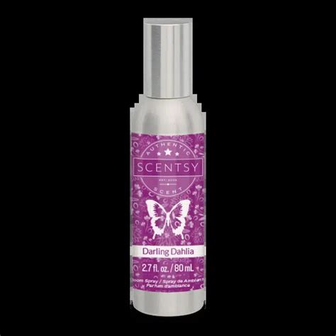 DARLING DAHLIA SCENTSY ROOM SPRAY Incandescent Scentsy Us