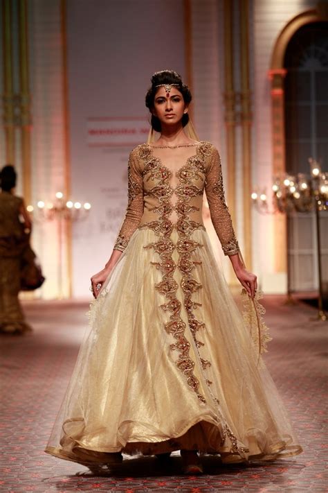 Indian Wedding Dresses Gold Wohh Wedding